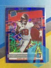 2020 Donruss Optic Rated Rookie Blue Scope #192 Tyler Johnson Buccaneers